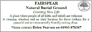 Fairspear natural burial ground