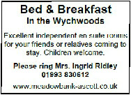 B & B, Shipton