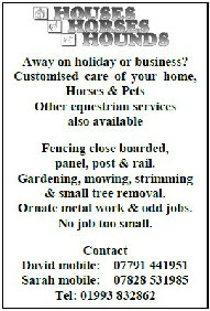Houses, Horses, Hounds Pet Care