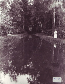 View along the canal ponds
